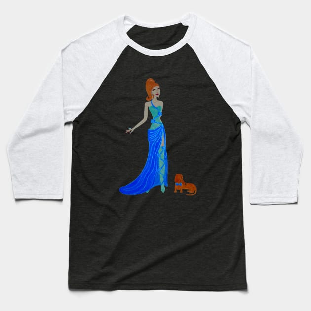 Eldrid Baseball T-Shirt by DebiCady